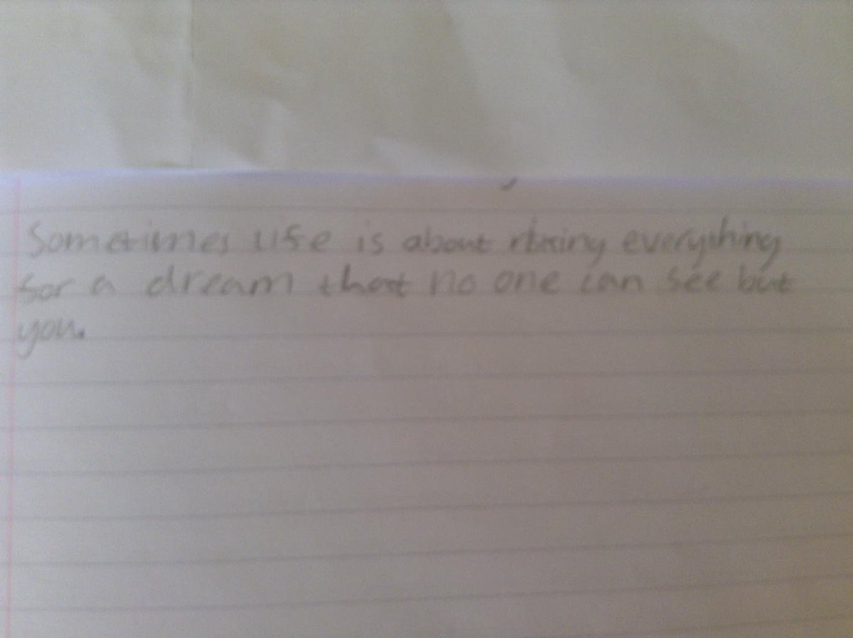 helen_channing's tweet photo. Profound words of a Y6 that made me cry! If you knew of this young man's life story, you'd cry too. #knowyourkids https://t.co/9Aiiqiy0Q8