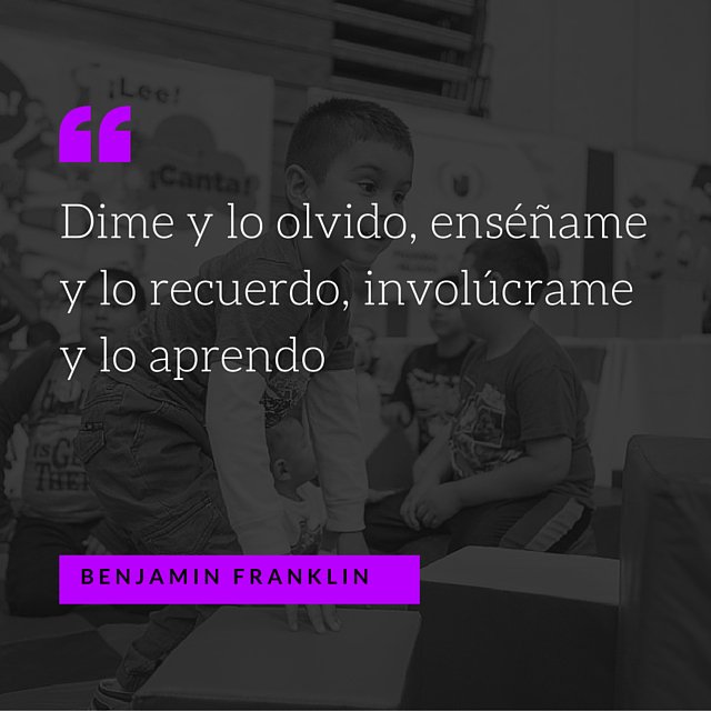 UniContigo's tweet photo. La mejor manera de #enseñar es involucrar a nuestros hijos.. #Educacion #Frases https://t.co/FuOf6HVojz