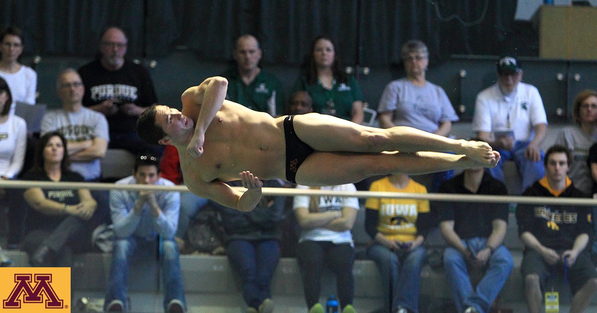 GopherSwimDive's tweet photo. Minnesota diving had 17 top-10 finishes at the GT Invite, with 3 gold from Zhou.
Recap: https://t.co/cUq5ZaoAYa https://t.co/AOSnxImNEN