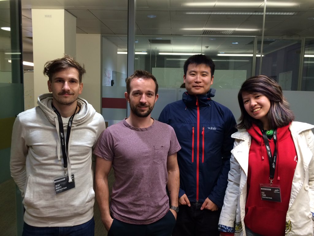 RemyMrt's tweet image. #SWTHackTrain The A Team !