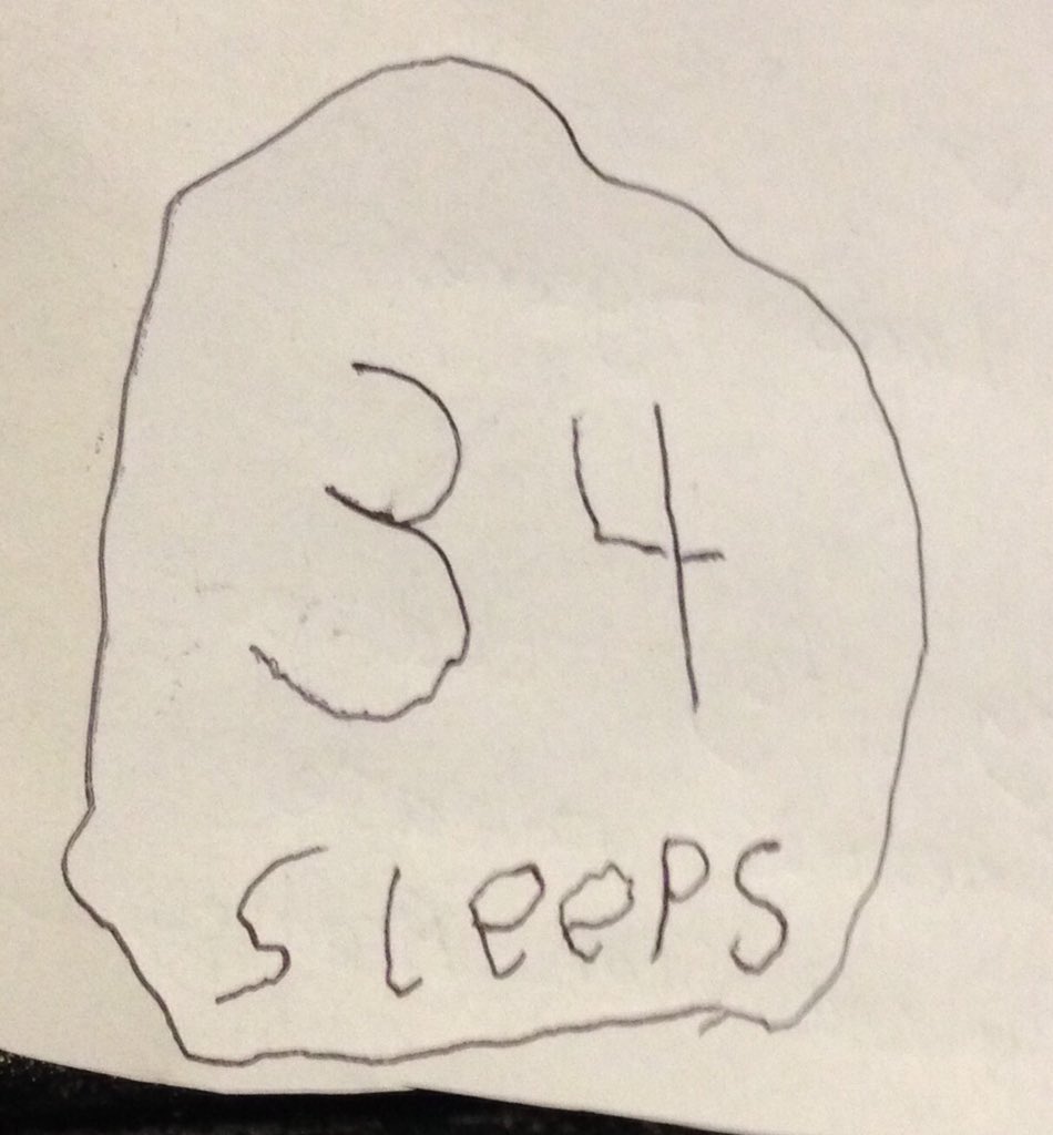 Very excited boys today after writing our #lettertoSanta !!