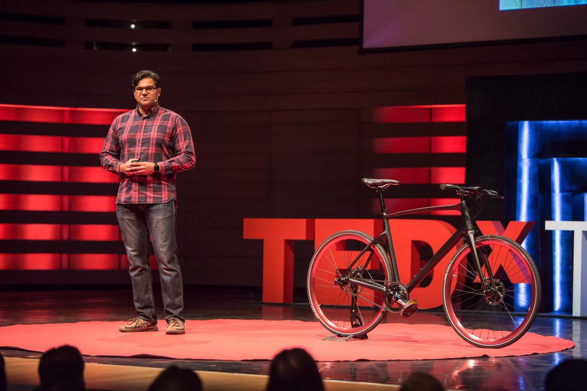 It's not just a bike, it's the future- <a href="/vanhawks/">Vanhawks</a> gives us a preview at #TEDxToronto 2015- bit.ly/1MOJS9r