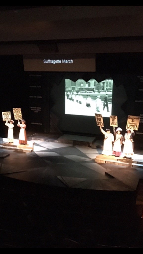 Theatre presentation of "Her Naked Skin" is powerful production on suffrage movement in England. Two shows remain!