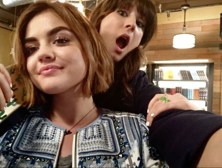 PLLonMax's tweet photo. Happy #SelfieSaturday! 😉
Send us selfies of how excited you are for the #PLL special this Tuesday! https://t.co/9dj2U8gJxv