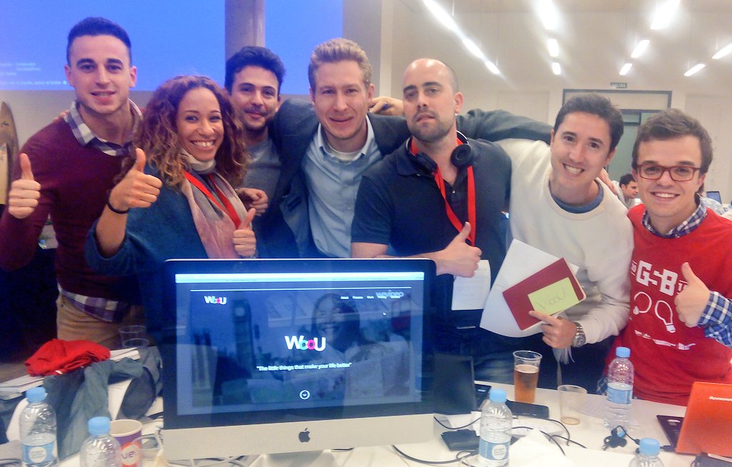 _WooU_'s tweet photo. Hello World! We are WooU #DreamTeam we change experience to Awesomeness #GSBValencia #WooUExperience #EncantaME https://t.co/mlXuyCuCFb