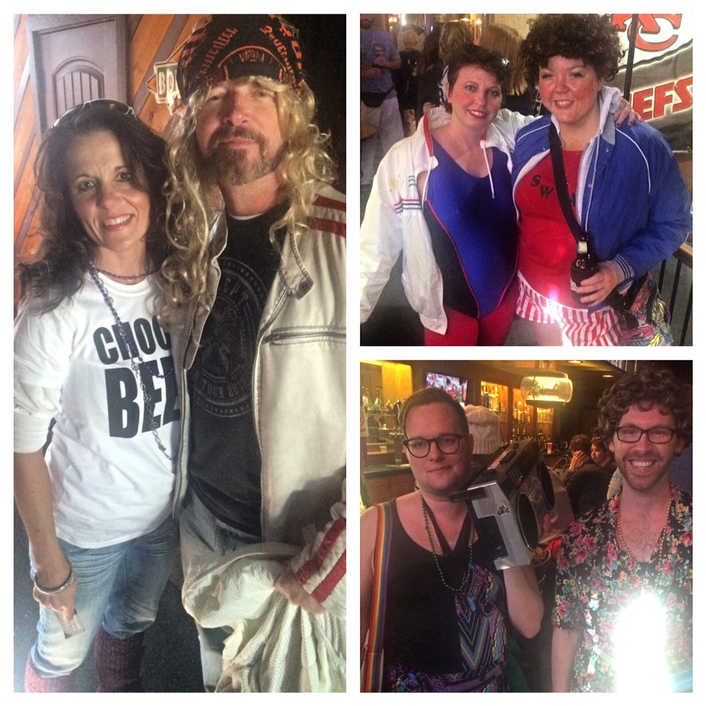Boulevard_Beer's tweet photo. More gnarly outfits on the #crawlof89 with our friends from @OdellBrewing @FreeStateBeer. https://t.co/xmTMeSCQzM