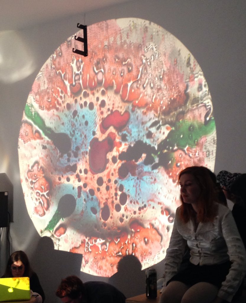 IMTgallery's tweet photo. Liquids mixed live by Pond Scum #IsItEatingYou https://t.co/GyK6XEZg52