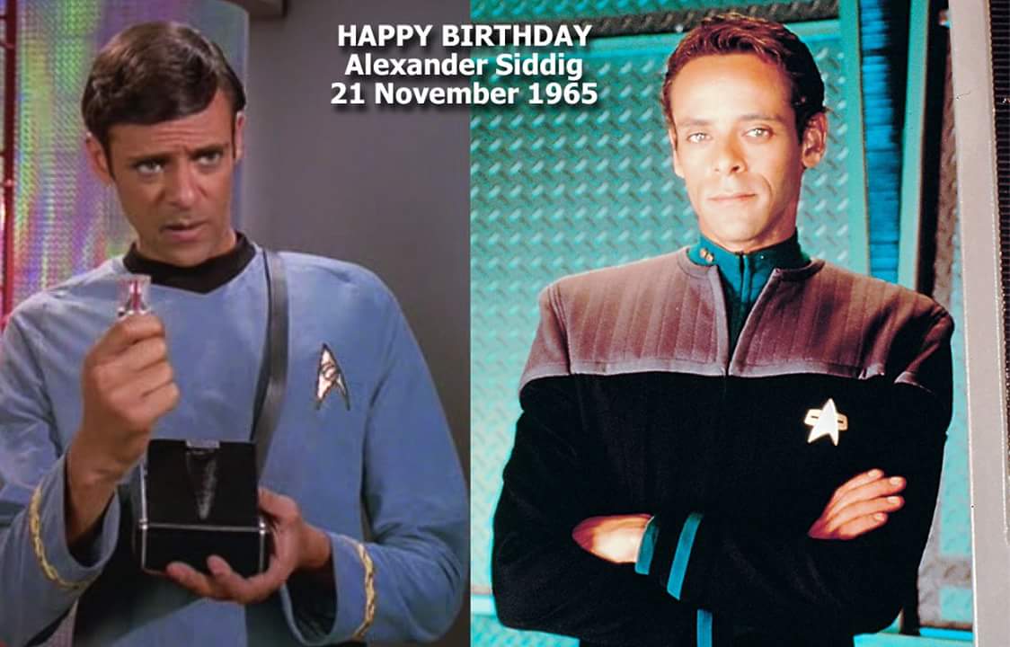 Happy Birthday Alexander Siddig! Dr. Julian Bashir on   