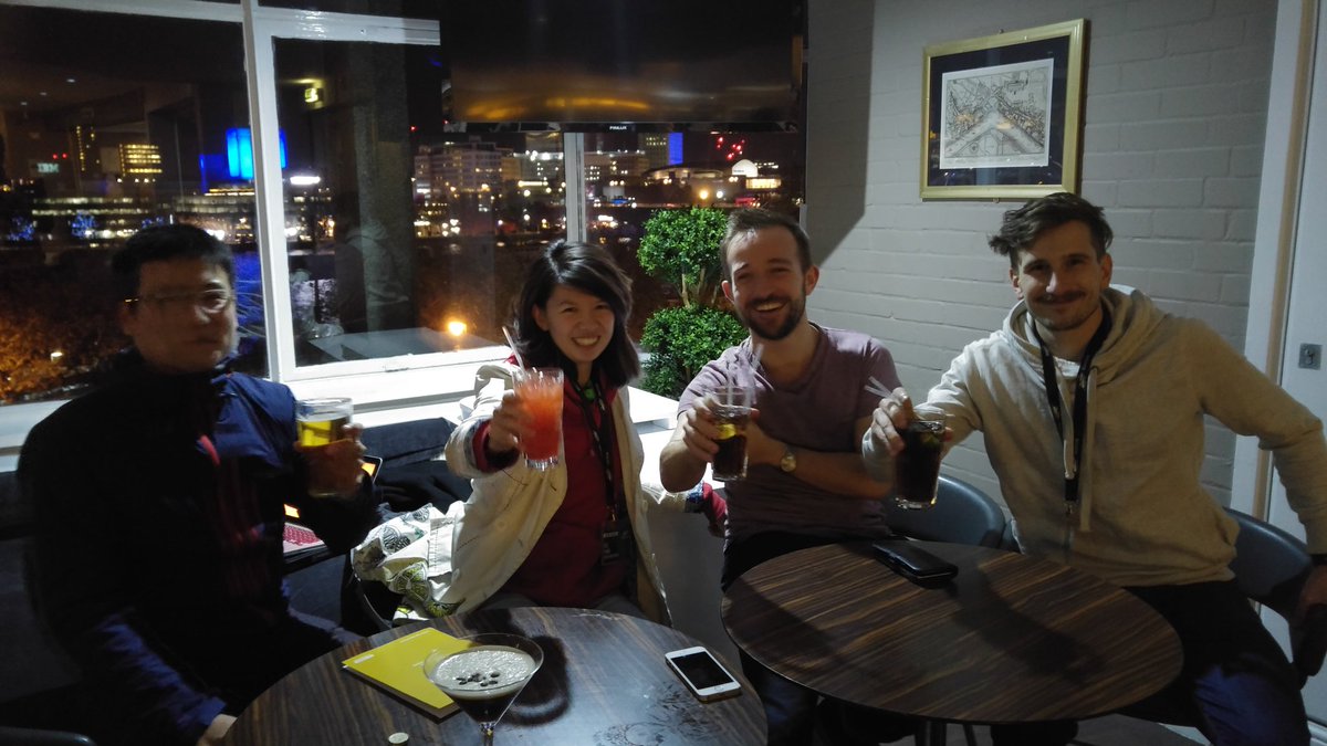 cazminah's tweet photo. #HackTheRails #SWTHackTrain #workinghard #railtech #thewaterfront #KCL #longislandicetea https://t.co/6ZjrXc65kA