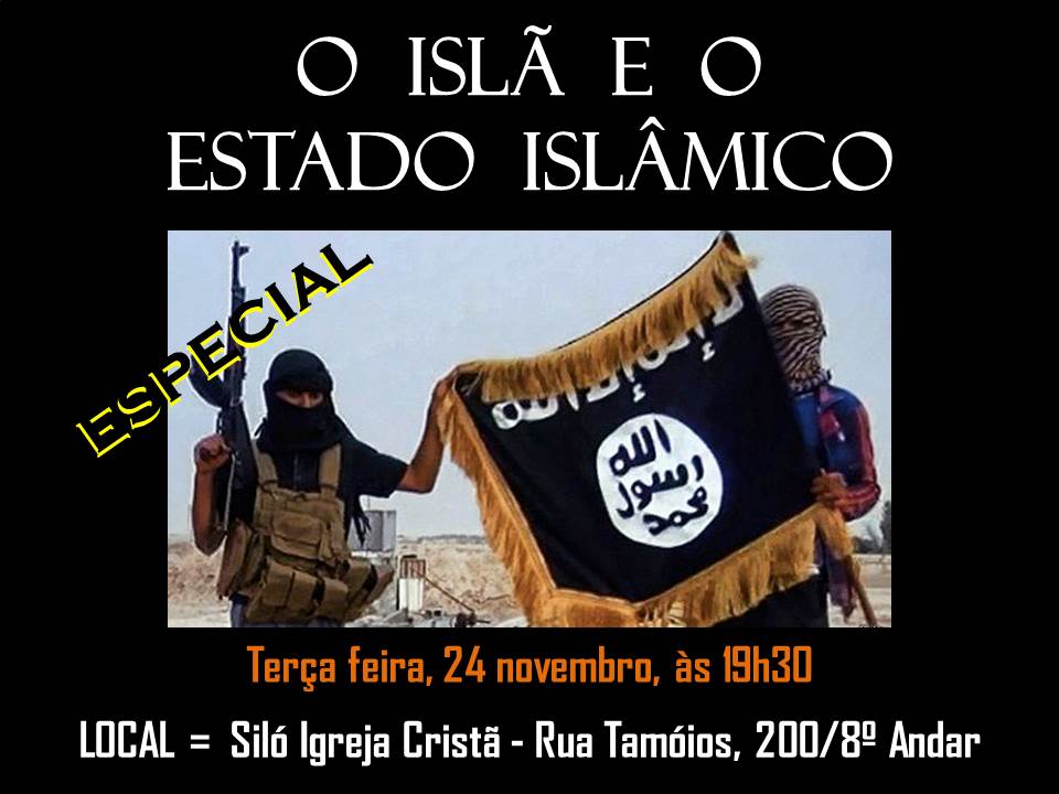 PastorVinicius's tweet photo. BH e Região - Conheça + sobre as raízes do Islamismo e o atual Estado Islâmico. Entrada Franca. https://t.co/0NyimXzCYR