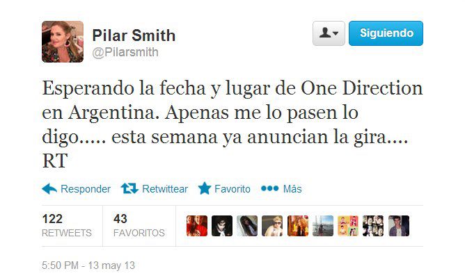 larryrepiola's tweet photo. ME CUERDO CUANDO PILAR ANUNCIABA ESTO ..

#ArgentinaLovesOneDirection https://t.co/SBH3fzR6rQ