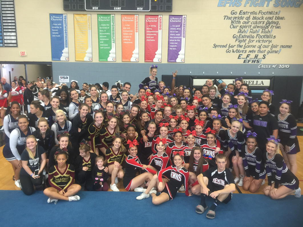 Dysart District representing at the Estrella Foothills USA Regionals! #wearedysart
