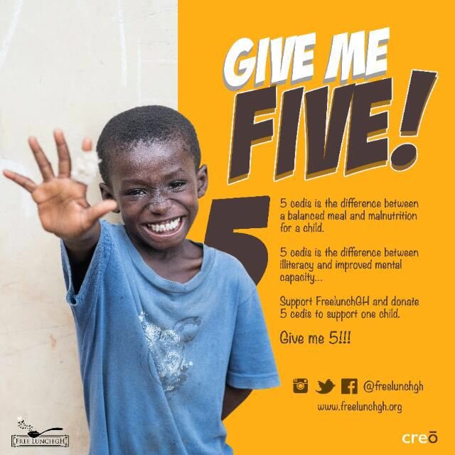 mss_funke's tweet photo. I support @freelunchgh #givemefive https://t.co/GFHhDoPxcc