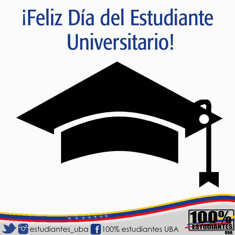 Estudiantes_UBA's tweet photo. #FelizDía #EstudianteUniversitario https://t.co/rJiB4kM81F