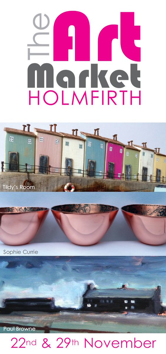 artandyork's tweet photo. Just back from evening set up for tomorrow &amp; the market is already looking great! @HeartOfHudds @HolmfirthEvents https://t.co/L7KDPvvr15