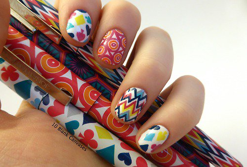 Mindblowing nail art, such a great imagination