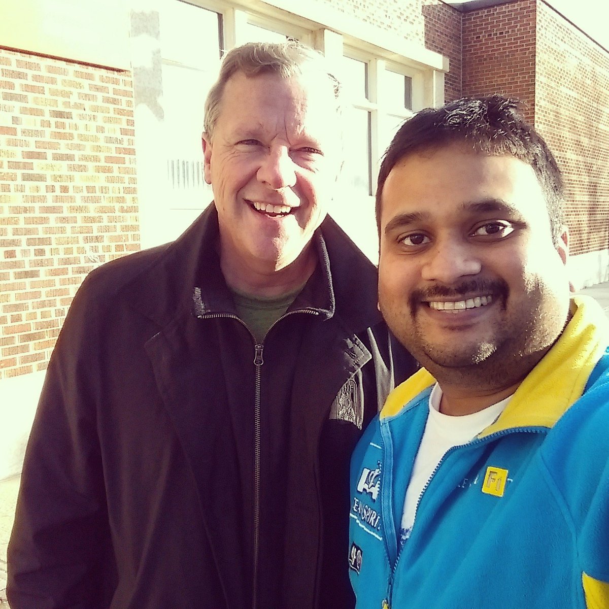 gauravthakur99's tweet image. Thanks for taking the time for a selfie @PremierBradWall . One #Proud #Saskatchewanian with another.