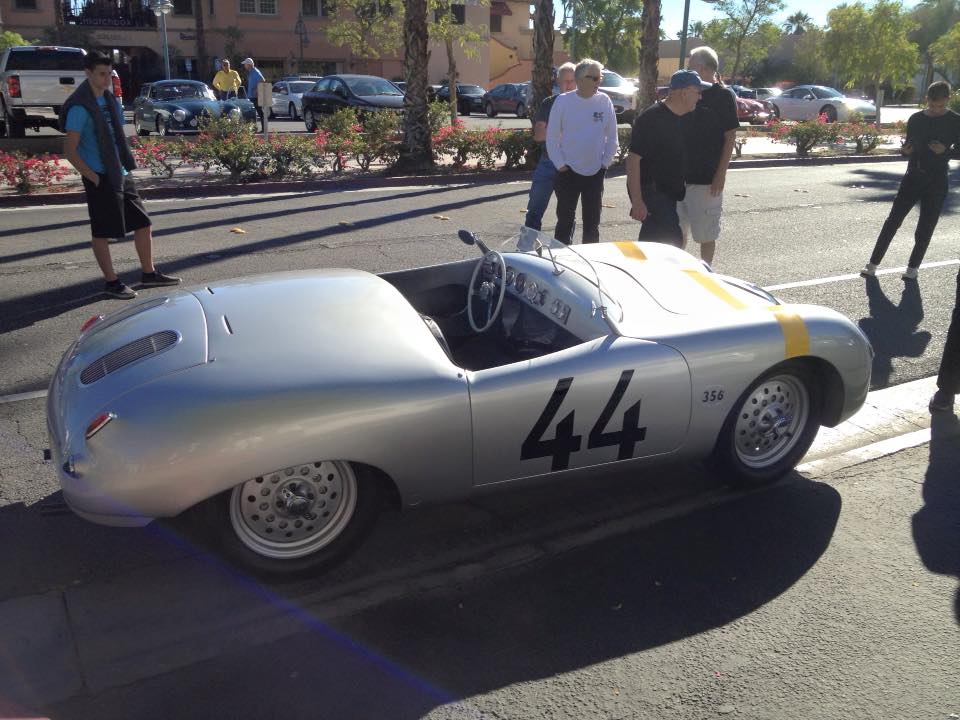 pcgb_r12's tweet photo. 356s in Palm Springs today, including a very rare 1952 Glöckler-Porsche Roadster. https://t.co/qZ5MwNEZhb