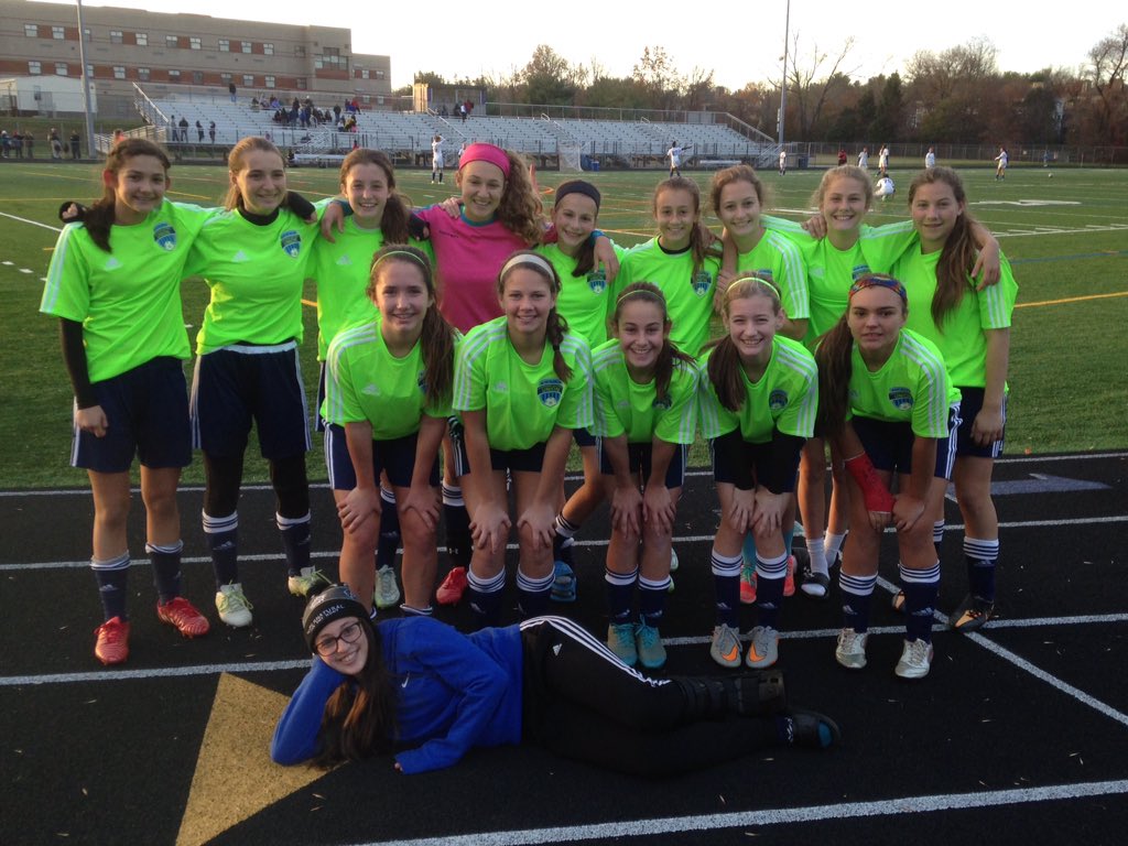 Lcole22's tweet photo. @MtnUnion u14 Girls. #SACFallClassic https://t.co/q6GPGRpaPm