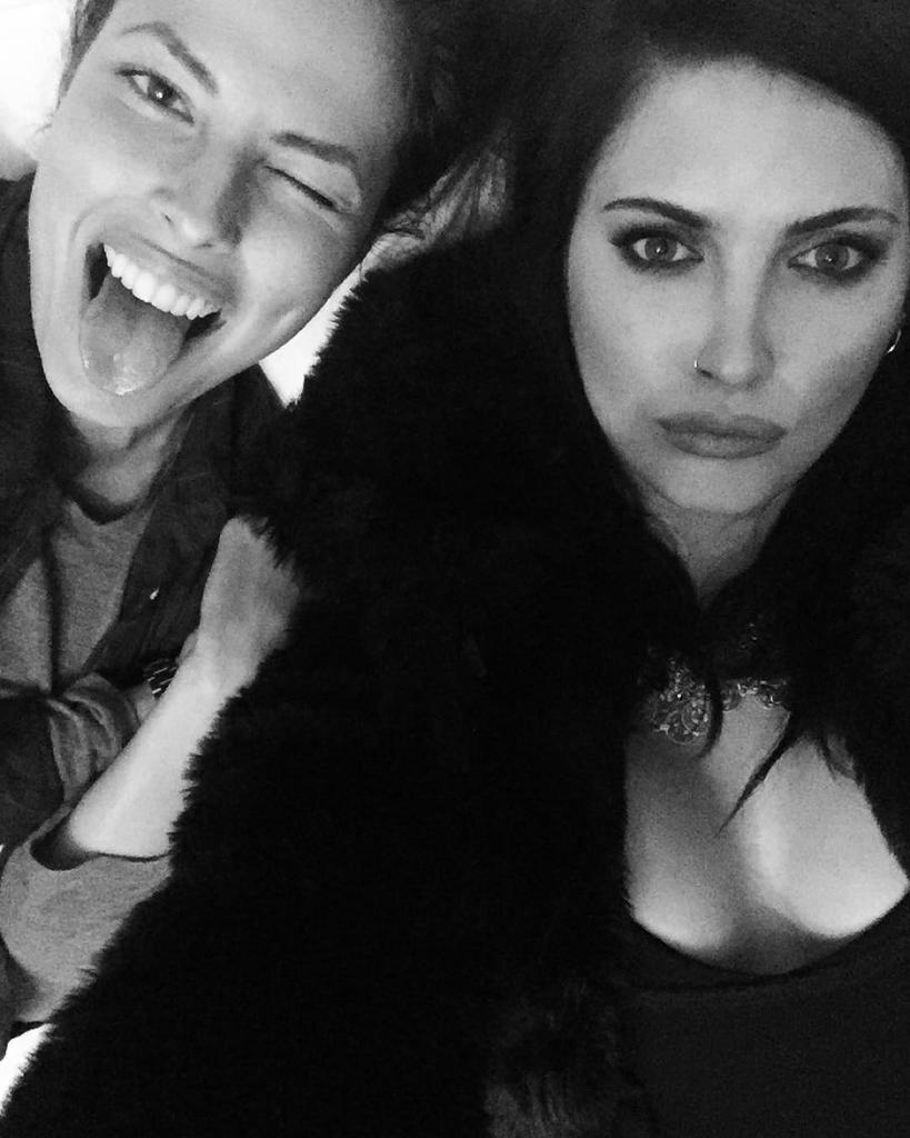BeccaLoza's tweet photo. Finally reunited with ma woman💖 https://t.co/cHKc3UaRm8