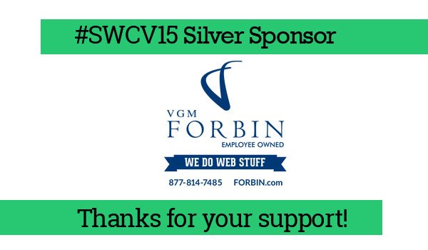 swcedarvalley's tweet photo. Shout out to @vgmforbin for being a SILVER sponsor for #SWCV15! You guys rock! https://t.co/CLr0CU2AXq https://t.co/velE0qp7eC