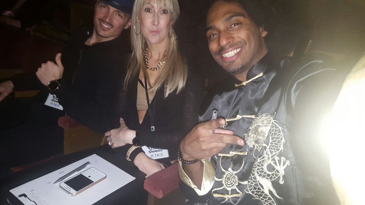 DFusionUK's tweet photo. Great evening judging @dancedesign_uk with these fellas! So much talent! Bring on tomorrow! @TSimon_ https://t.co/jukjBjXdtV