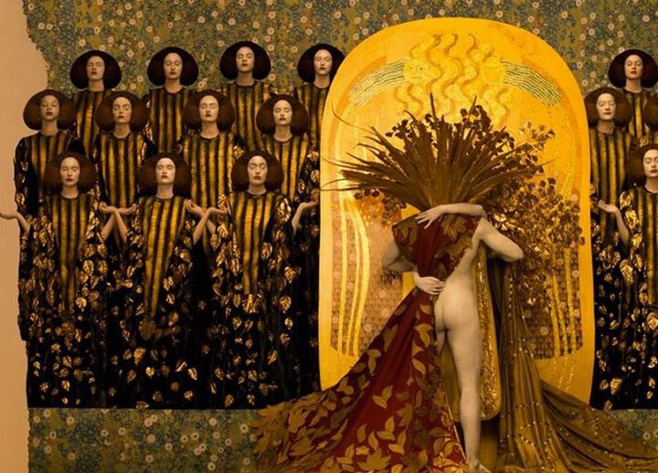 digallo's tweet photo. images from the #stylebible (#lifeball2015) shot by photographer ingr prader, and inspired by Gustav Klimt https://t.co/IheHTxBZD3