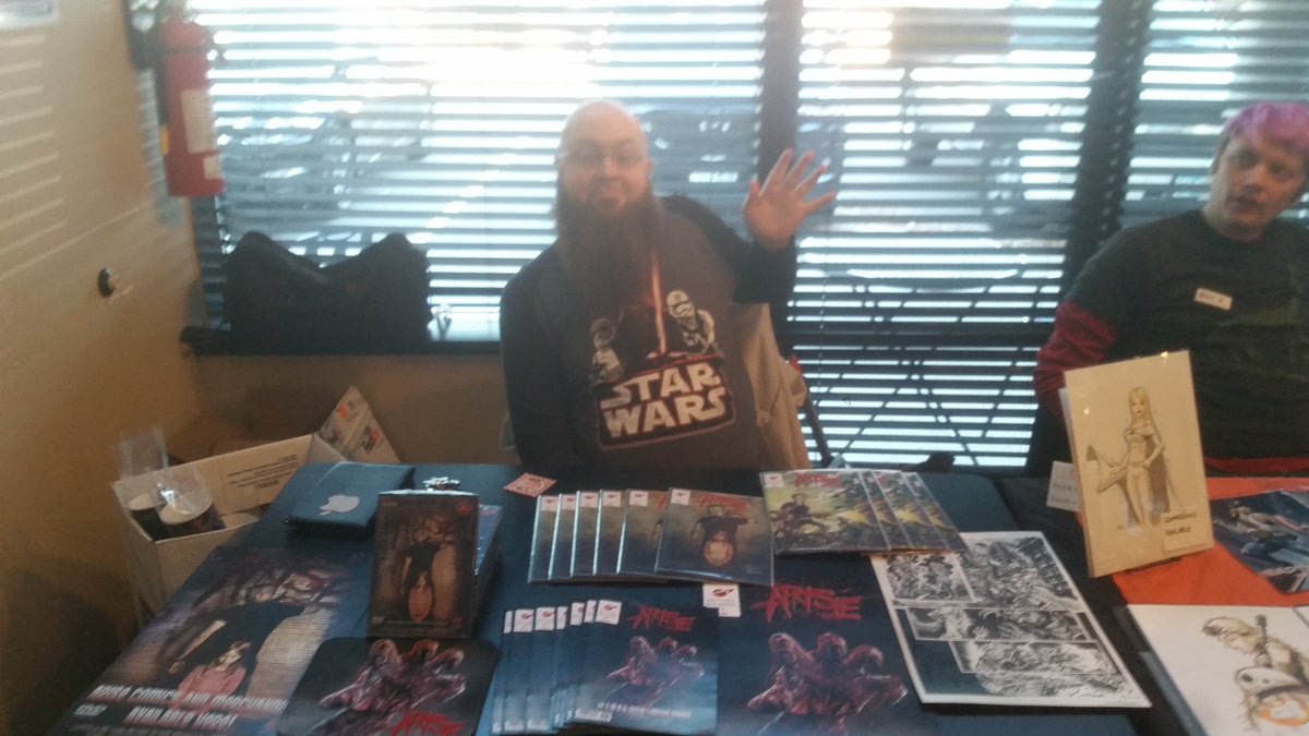 MagmaComix's tweet photo. Thanks to the creators that came out to FrankieCon today! https://t.co/AEI16rnYTa
