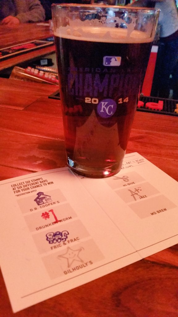 thaliab's tweet photo. Almost there. #CrawlOf89 #LetsBeer #boulevard https://t.co/QjTo7W2ZGN