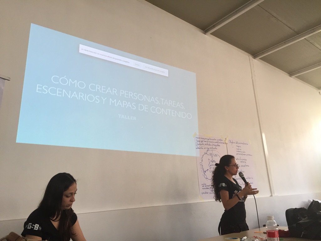 SWMexicoCity's tweet photo. Teniendo taller de experiencia de usuario con @ZairAmanda y @rebecaramirez en #GSB2105 de #SWMexicoCity https://t.co/Eu9I4GNLYd