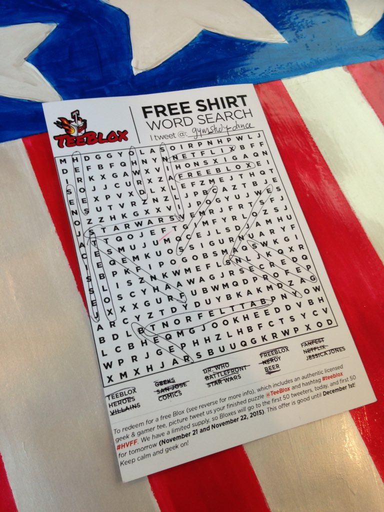 At the heroes and villains fan fest! <a href="/teeblox/">TeeBlox</a> #teeblox #HVFF