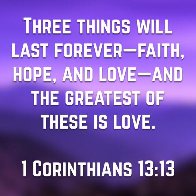 bCyr1965's tweet photo. #thegreatestoftheseislove #thelastbcyr https://t.co/hTtZb8xsrY https://t.co/YYTiqCSaat