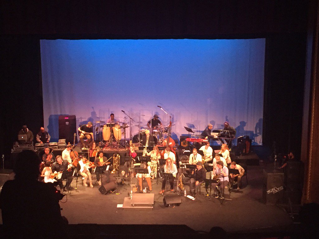 Thirty piece orchestra playing the music of Dr. Dre.