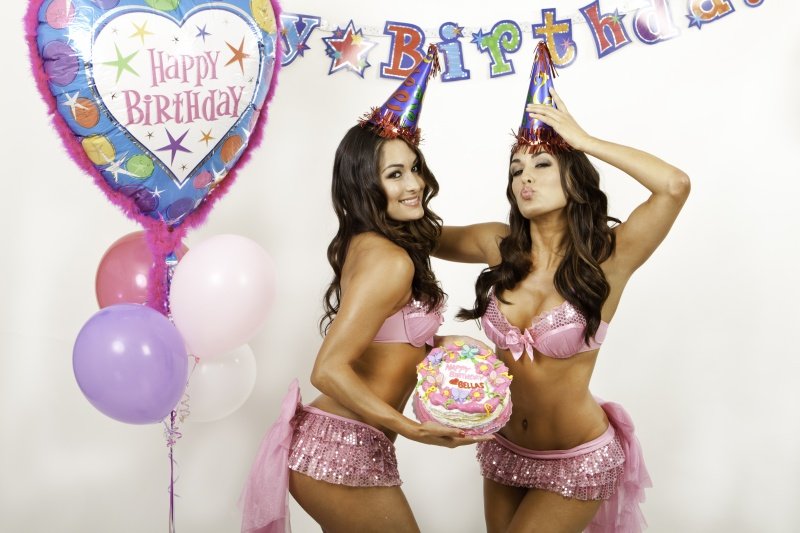 Happy Birthday to the Bella
Twins.   