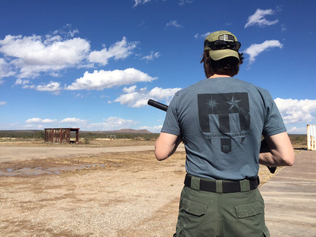 IngloriusAmatrs's tweet photo. Ingloriously on set pic with @DavisMountains! @TexasZombieWars #IngloriousAmateurs https://t.co/uBfD5MF8T8