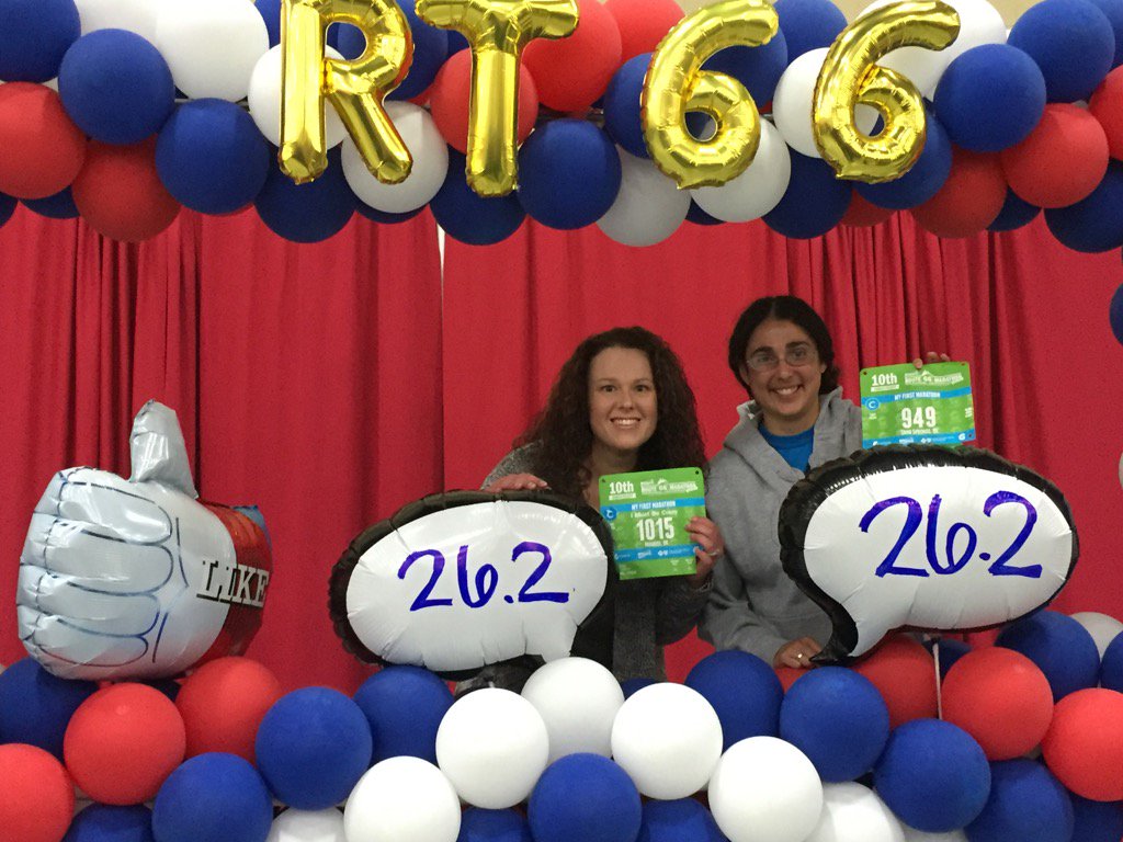 MelCarner92's tweet photo. @route66marathon @FleetFeetTulsa @saucony @brooksrunning are we really doing this??
#firstmarathon #maybelast https://t.co/SnM0CaKNrt