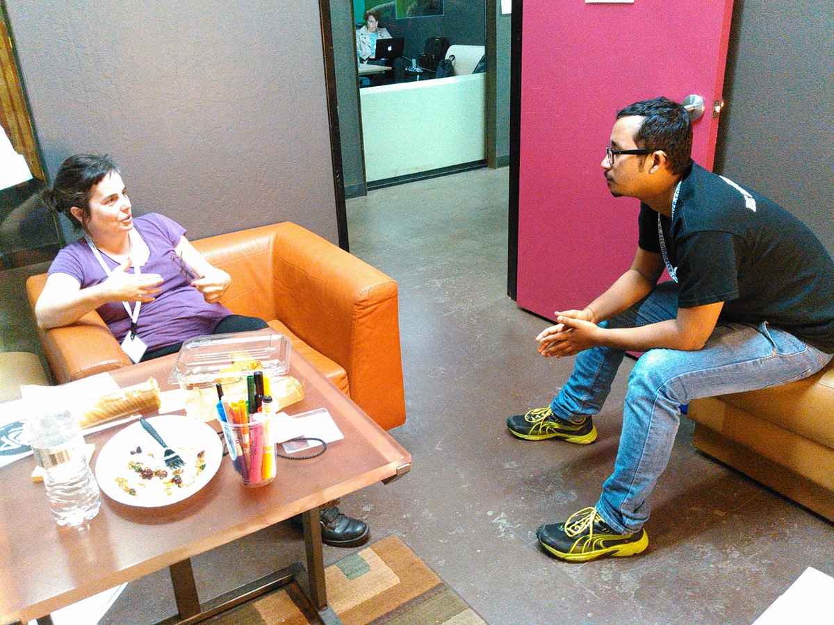 swchandlerAZ's tweet photo. Caught in the #Startup act #swchd https://t.co/QkF0GDR9uG