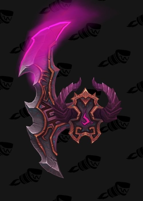 Wowhead's tweet photo. More glaive styles, these are for the Aldrachi Warblades, Vengeance Demon Hunter artifact. https://t.co/P4sRGUYPuJ https://t.co/mlVV9FXzio