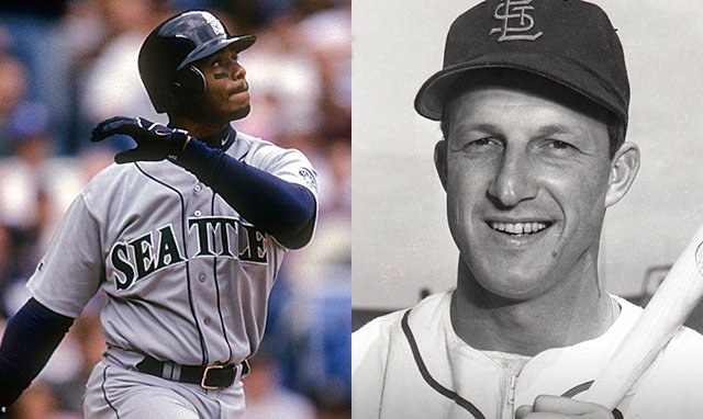  : Happy birthday to Ken Griffey Jr. and Stan Musial! Donora, 