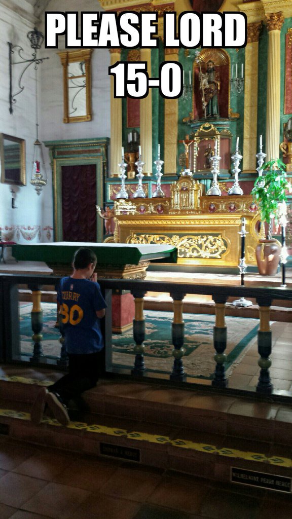 Please Lord Make the Golden State Warriors Go 15-0👏