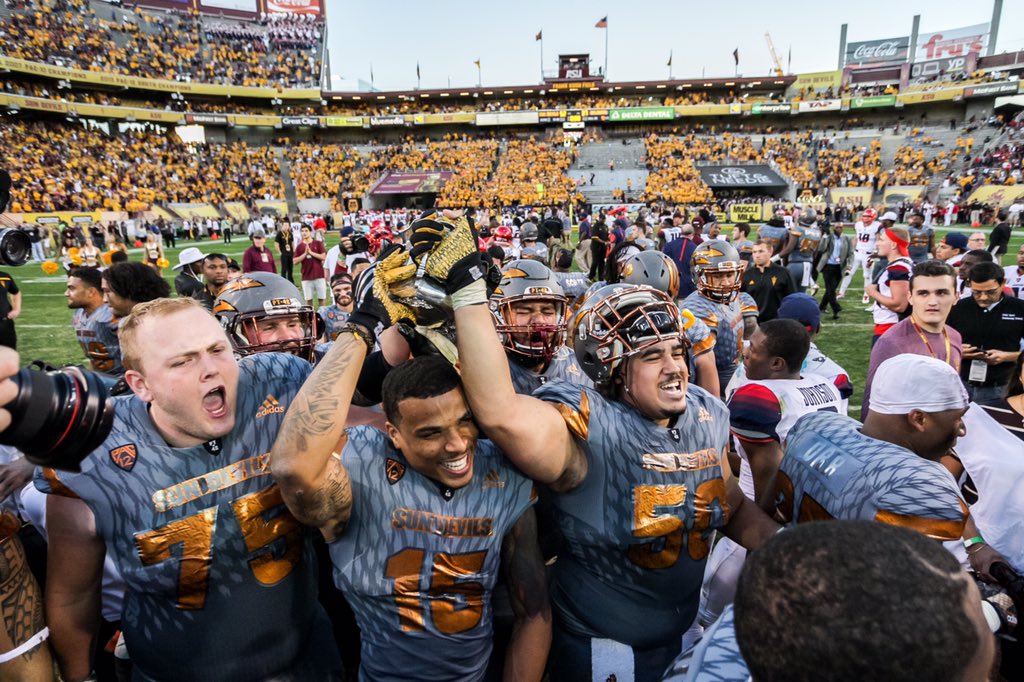 ASUFootball's tweet photo. 😈 https://t.co/CJVU2UOoxN