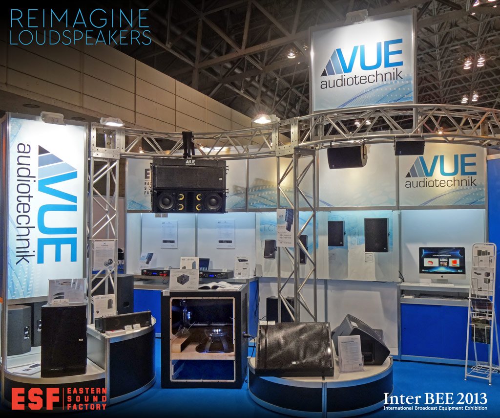 AboutKenBerger's tweet photo. VUE / ESF Booth at Interbee in Japan in November. #ProAudio #LiveSound #InterBEE2015 @esfactory_tokyo https://t.co/SSZIexqJti
