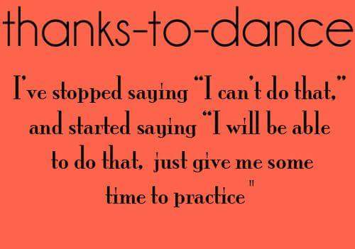 DanceAbel's tweet photo. #icantdance is a bad phrase in our studio. Try saying this instead. https://t.co/KxndDMqcHE