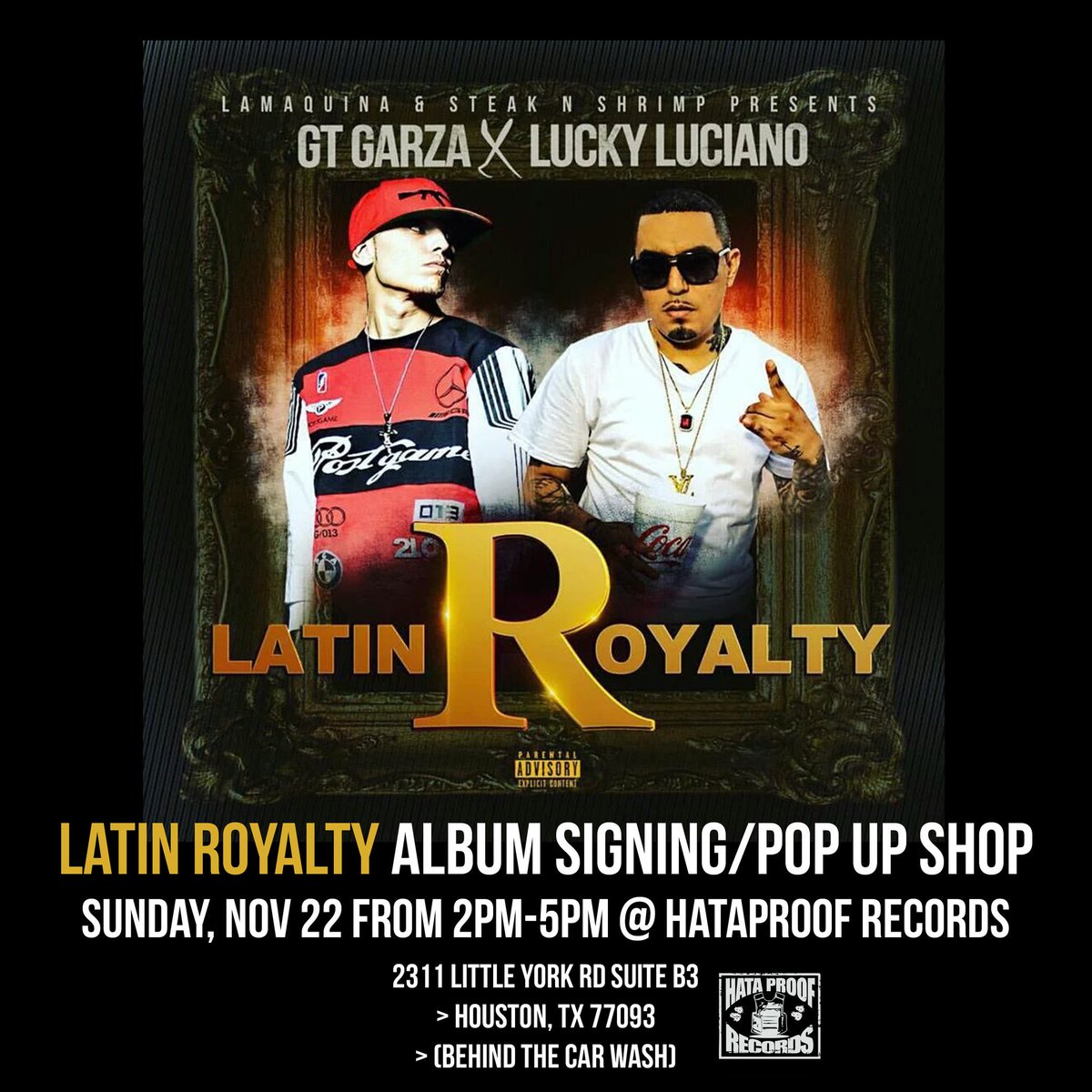 itzGTGARZA's tweet photo. Tomorrow !! Meet and Greet at Hataproof Records from 2pm-5pm !! https://t.co/N1WSSHyp6Q