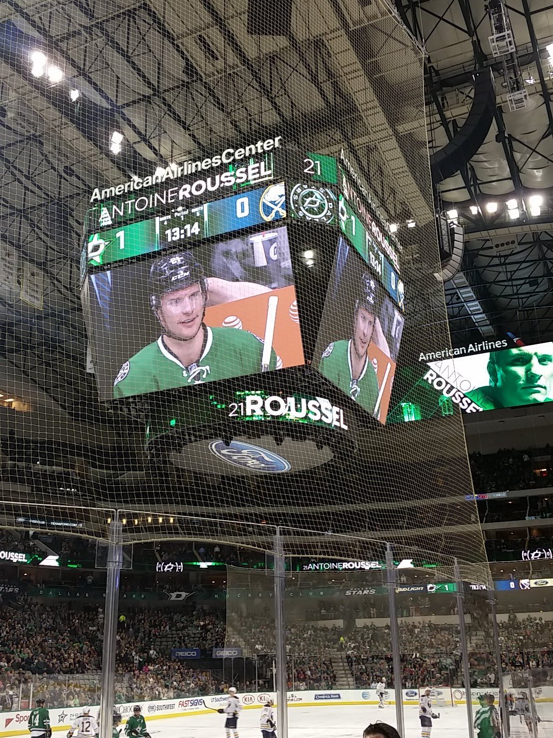 Happy birthday, Antoine Roussel! Nice goal!  