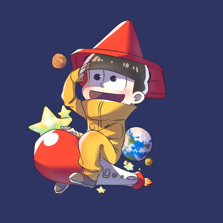 ぷちまる 低浮上 Twitterissa おそ松さんクラスタさんと繋がりたい モンストとおそ松さんコラボしないかな とか思って描いた十四松 3枚目 ボール絵もあるよん 1 2枚目は元の画像 T Co Kgilduxl3u