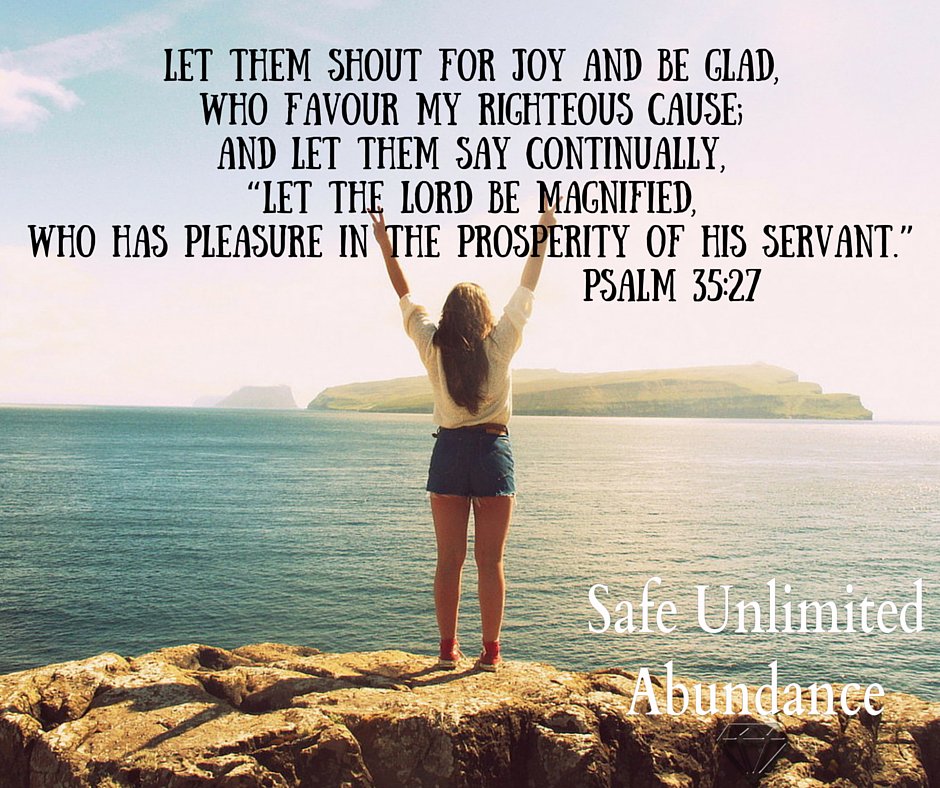 SafeUnabundance's tweet photo. Be sure to position yourself in God who has pleasure in the prosperity of his servant. :) https://t.co/dUfHUz0AOu