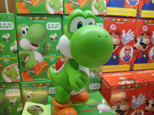 タイステ明和 ﾃﾞｯﾃｲｳ プライズ スーパーマリオ ビッグアクションフィギュア ヨッシー 乗り捨て禁止 マリオフィギュアと一緒にいかが 抱合わせ タイステ でっていう T Co Pwsrkh4umc Twitter