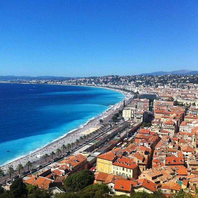 ttinspiration's tweet photo. Journal: Nice on the French Riviera. Food, weather and people! View from the Castle. #travel #ttot #France #beauty https://t.co/ZZdDDYbNzN
