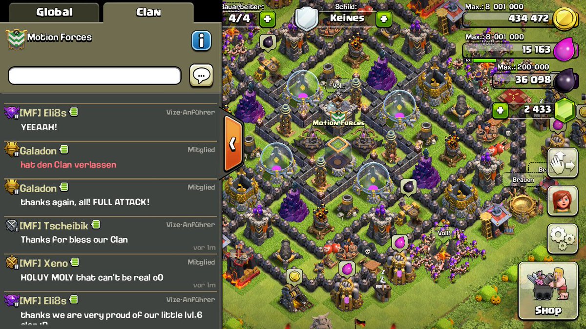 MotionForces's tweet photo. @GaladonCoC Thank so much for joining our clan, we still can't believe it!   #FULLATTACK https://t.co/LKsTCxzepb